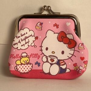 Hello Kitty Pink Coin Purse and bag used for anything